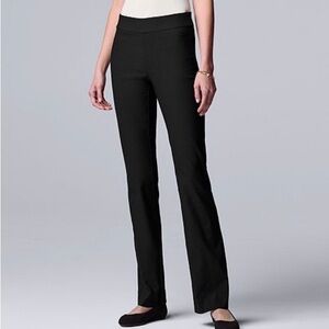 Simply Vera mid rise bootcut pants